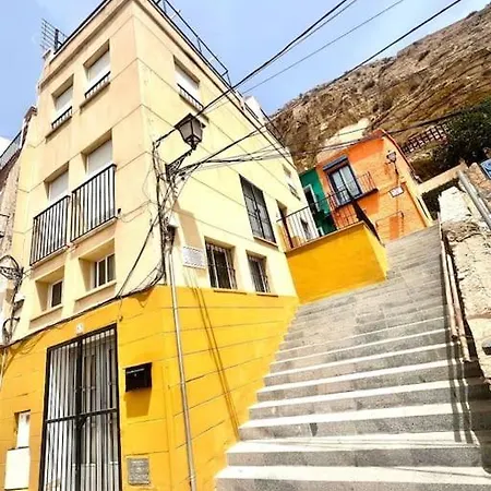 Apartamento Historic Charm With Terrace And Sea Views Alicante